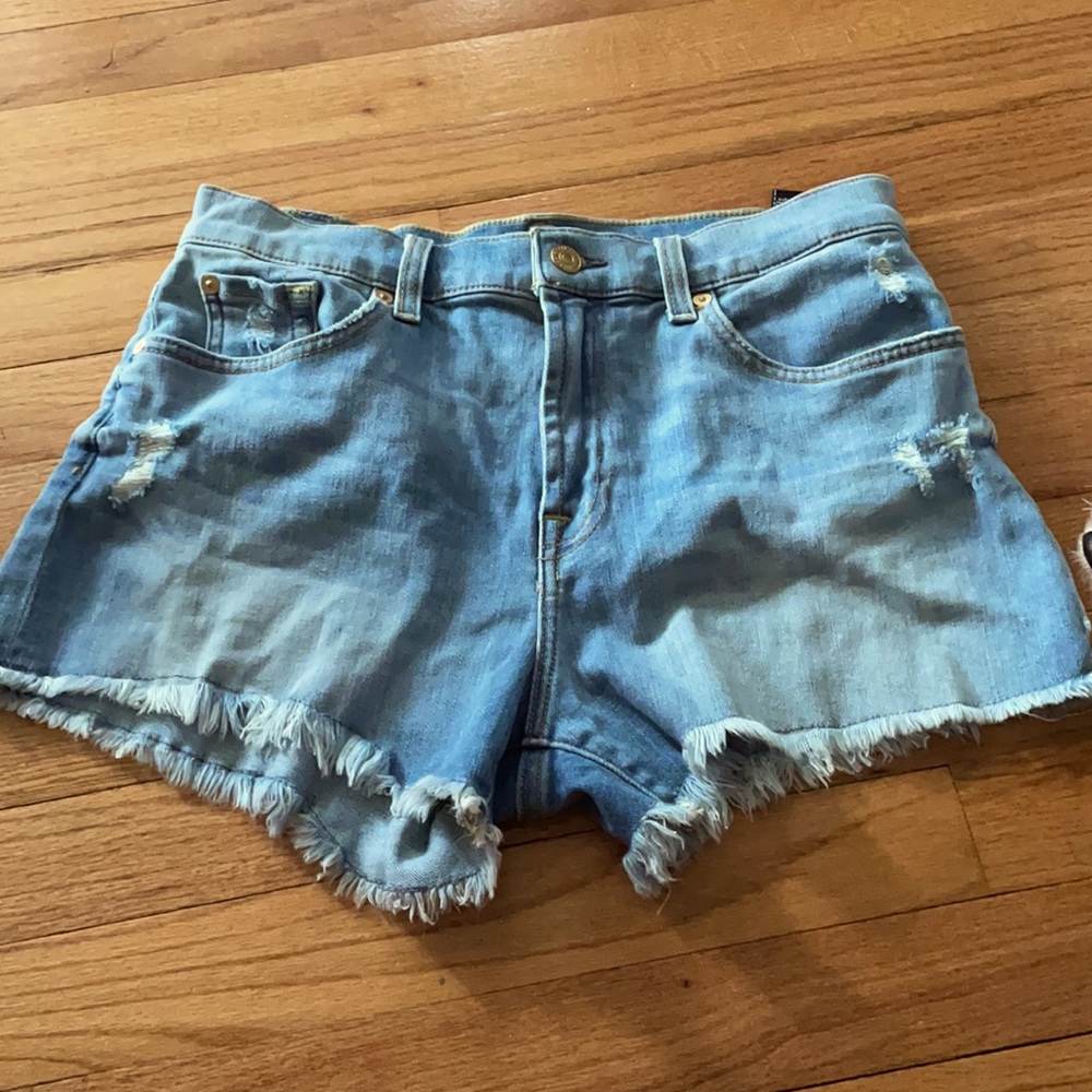 7 for all Mankind Frayed Shorts